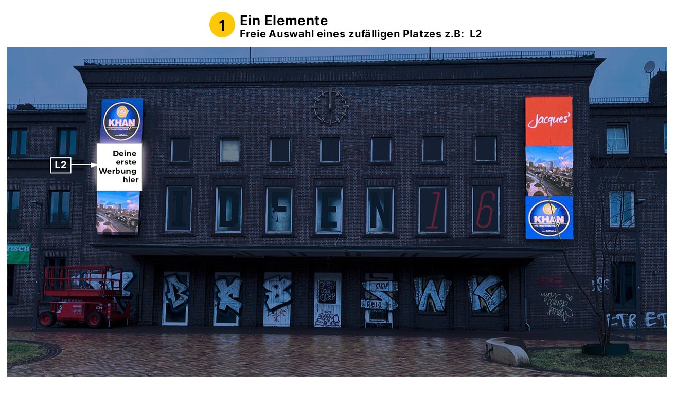 Belegung / Elemente